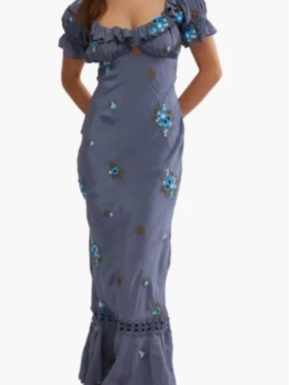 Free People Bali Santa Cruz Ruffle Dress